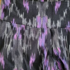 Aztec Watercolor Print Leggings Women’s Small Vibrant Streetwear Athleisure